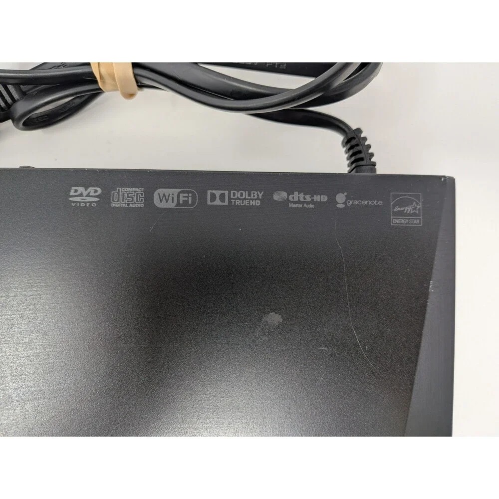 Sony BDP-S3100 Blu-ray DVD Player WiFi Streaming Remote HDMI Cable Tested Works